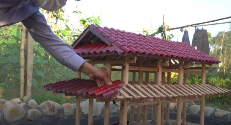 diy pagoda roofing tiles