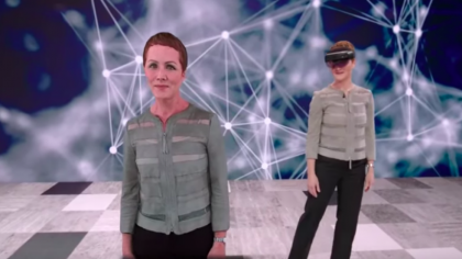 Watch Microsoft's New AI Hologram Speak Fluent Japanese