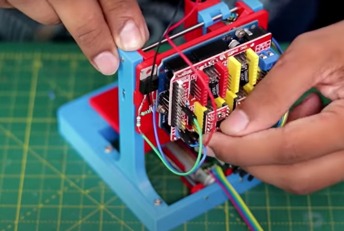 diy laser engraver wire up