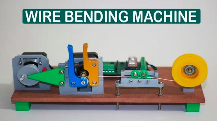 Test Your Arduino Skills with This DIY Wire Bending Machine Test Your Arduino Skills with This DIY Wire Bending Machine